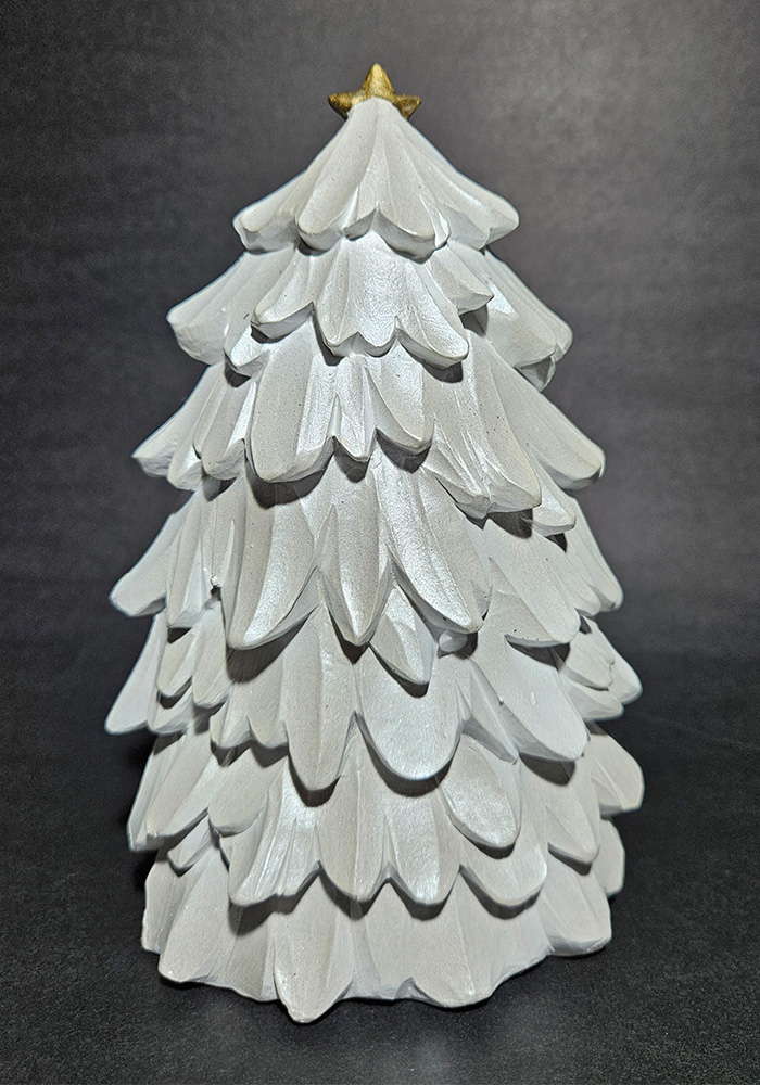 Escultura Nacimiento en Árbol Navideño