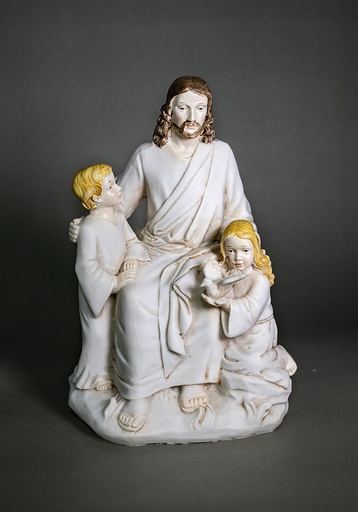 [W1823] Jesús Con Los Niños 17cm