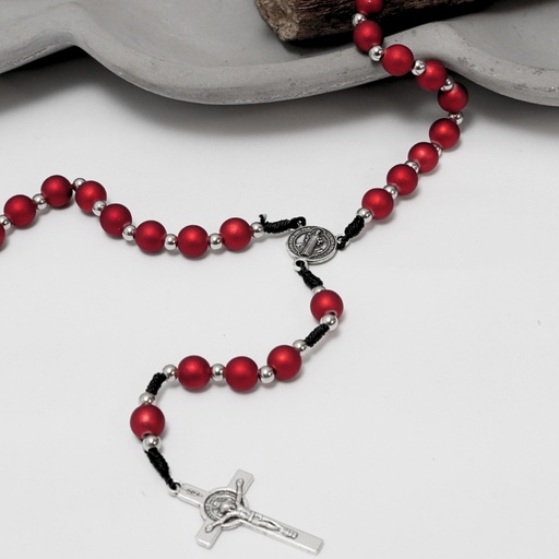 [RS.005] Rosario Con Cruz de San Benito